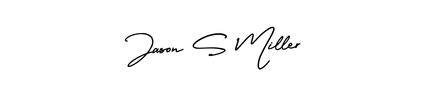 Design your own signature with our free online signature maker. With this signature software, you can create a handwritten (AmerikaSignatureDemo-Regular) signature for name Jason S Miller. Jason S Miller signature style 3 images and pictures png