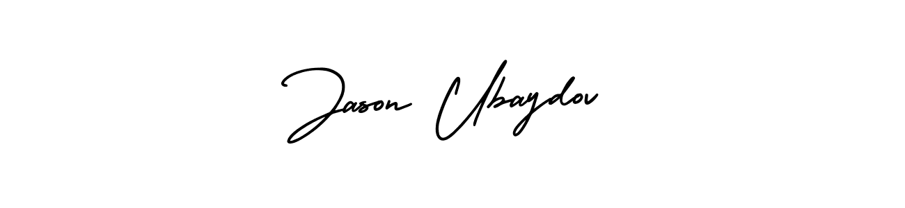 Design your own signature with our free online signature maker. With this signature software, you can create a handwritten (AmerikaSignatureDemo-Regular) signature for name Jason Ubaydov. Jason Ubaydov signature style 3 images and pictures png