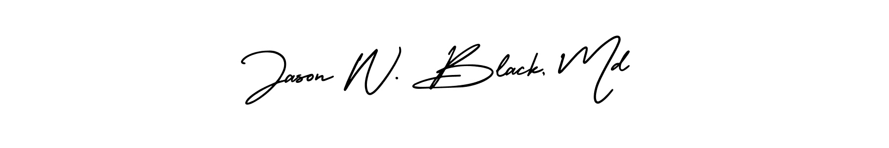 You can use this online signature creator to create a handwritten signature for the name Jason W. Black, Md. This is the best online autograph maker. Jason W. Black, Md signature style 3 images and pictures png