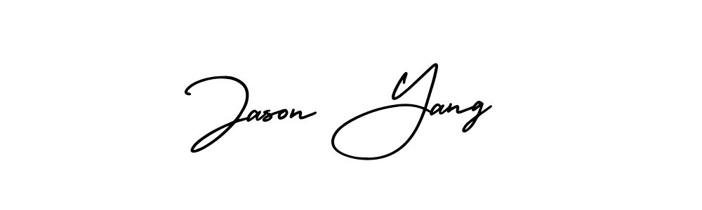 How to make Jason Yang signature? AmerikaSignatureDemo-Regular is a professional autograph style. Create handwritten signature for Jason Yang name. Jason Yang signature style 3 images and pictures png