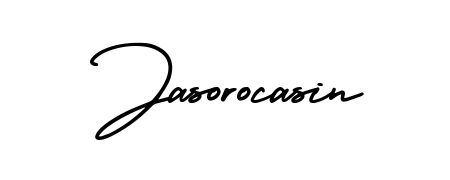 How to make Jasorocasin name signature. Use AmerikaSignatureDemo-Regular style for creating short signs online. This is the latest handwritten sign. Jasorocasin signature style 3 images and pictures png
