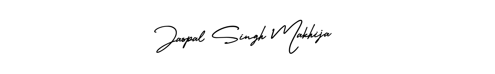The best way (AmerikaSignatureDemo-Regular) to make a short signature is to pick only two or three words in your name. The name Jaspal Singh Makhija include a total of six letters. For converting this name. Jaspal Singh Makhija signature style 3 images and pictures png