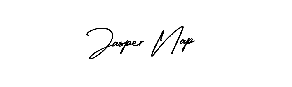 Make a beautiful signature design for name Jasper Nap. With this signature (AmerikaSignatureDemo-Regular) style, you can create a handwritten signature for free. Jasper Nap signature style 3 images and pictures png
