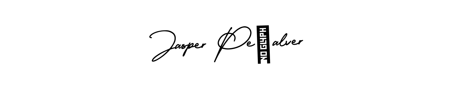 Also You can easily find your signature by using the search form. We will create Jasper PeÑalver name handwritten signature images for you free of cost using AmerikaSignatureDemo-Regular sign style. Jasper PeÑalver signature style 3 images and pictures png