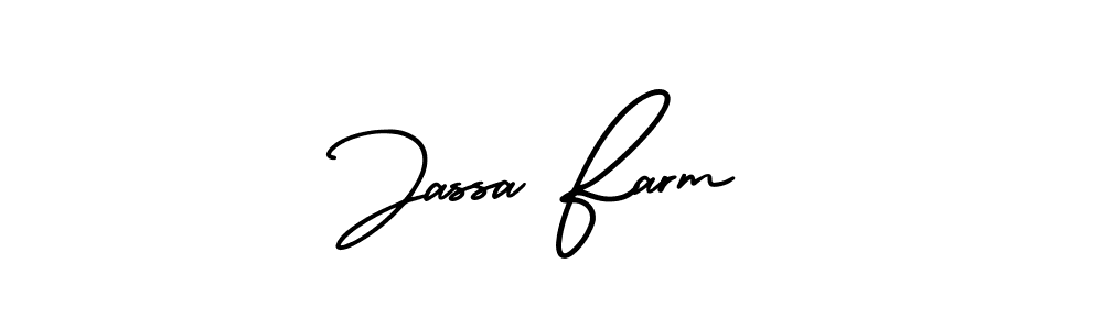 Best and Professional Signature Style for Jassa Farm. AmerikaSignatureDemo-Regular Best Signature Style Collection. Jassa Farm signature style 3 images and pictures png