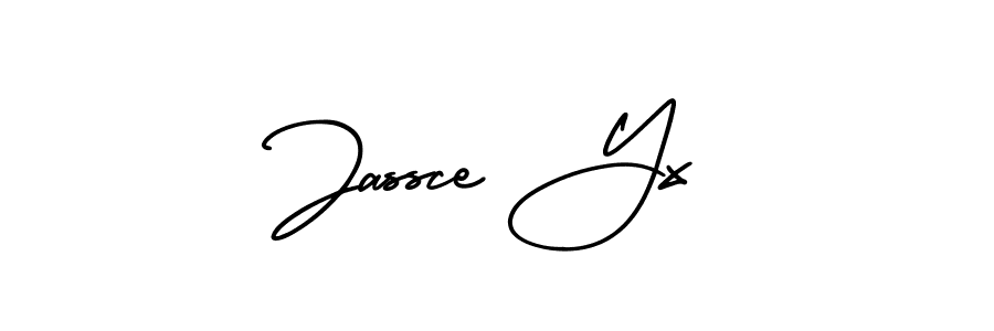 Create a beautiful signature design for name Jassce Yx. With this signature (AmerikaSignatureDemo-Regular) fonts, you can make a handwritten signature for free. Jassce Yx signature style 3 images and pictures png
