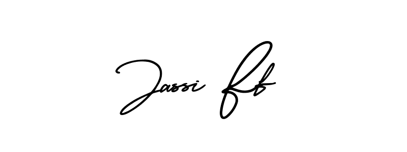Also we have Jassi Ff name is the best signature style. Create professional handwritten signature collection using AmerikaSignatureDemo-Regular autograph style. Jassi Ff signature style 3 images and pictures png