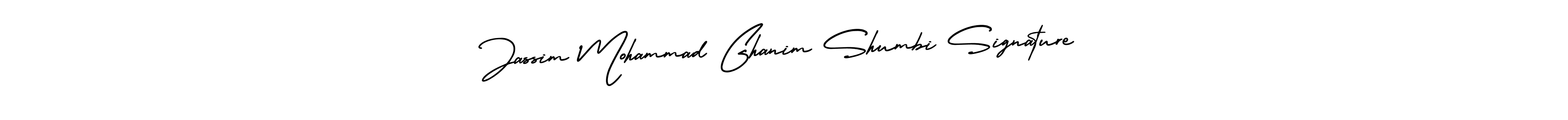 You can use this online signature creator to create a handwritten signature for the name Jassim Mohammad Ghanim Shumbi Signature. This is the best online autograph maker. Jassim Mohammad Ghanim Shumbi Signature signature style 3 images and pictures png