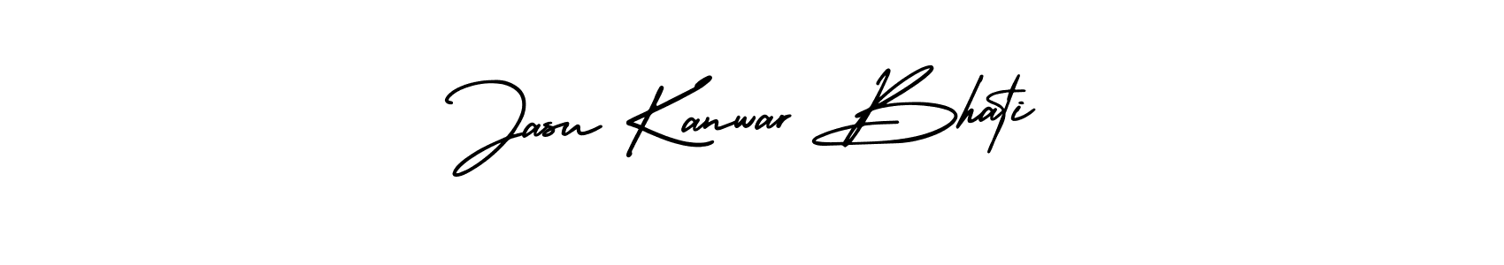 Also You can easily find your signature by using the search form. We will create Jasu Kanwar Bhati name handwritten signature images for you free of cost using AmerikaSignatureDemo-Regular sign style. Jasu Kanwar Bhati signature style 3 images and pictures png