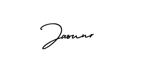 How to Draw Jasunr signature style? AmerikaSignatureDemo-Regular is a latest design signature styles for name Jasunr. Jasunr signature style 3 images and pictures png