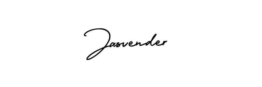 Design your own signature with our free online signature maker. With this signature software, you can create a handwritten (AmerikaSignatureDemo-Regular) signature for name Jasvender. Jasvender signature style 3 images and pictures png