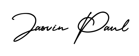 An effortless, minimalist signature concept for Jasvin Paul using AmerikaSignatureDemo-Regular design. Clean lines that look great on any document. Jasvin Paul signature style 3 images and pictures png