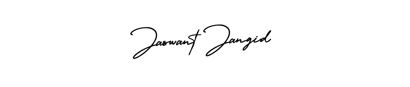 It looks lik you need a new signature style for name Jaswant Jangid. Design unique handwritten (AmerikaSignatureDemo-Regular) signature with our free signature maker in just a few clicks. Jaswant Jangid signature style 3 images and pictures png