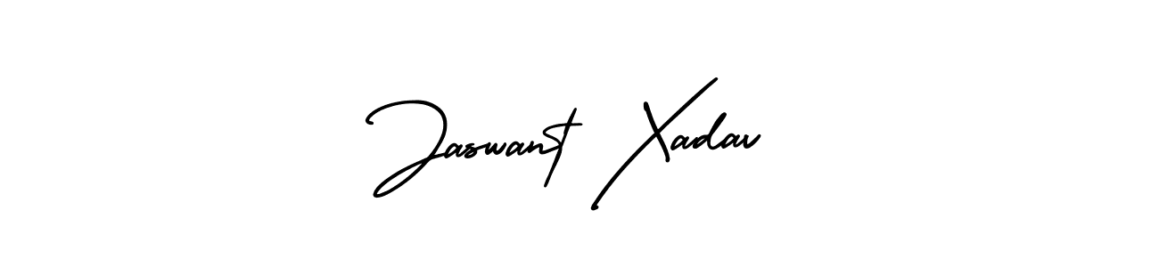 Also we have Jaswant Xadav name is the best signature style. Create professional handwritten signature collection using AmerikaSignatureDemo-Regular autograph style. Jaswant Xadav signature style 3 images and pictures png