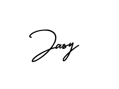 You should practise on your own different ways (AmerikaSignatureDemo-Regular) to write your name (Jasy) in signature. don't let someone else do it for you. Jasy signature style 3 images and pictures png