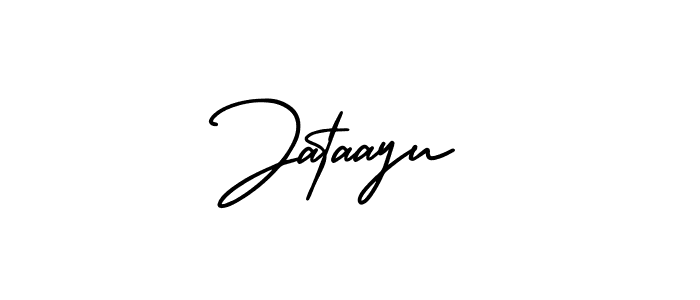 How to make Jataayu signature? AmerikaSignatureDemo-Regular is a professional autograph style. Create handwritten signature for Jataayu name. Jataayu signature style 3 images and pictures png