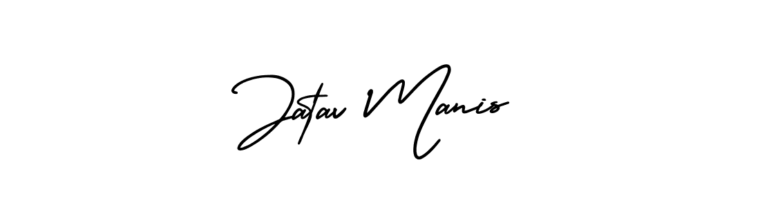 Best and Professional Signature Style for Jatav Manis. AmerikaSignatureDemo-Regular Best Signature Style Collection. Jatav Manis signature style 3 images and pictures png