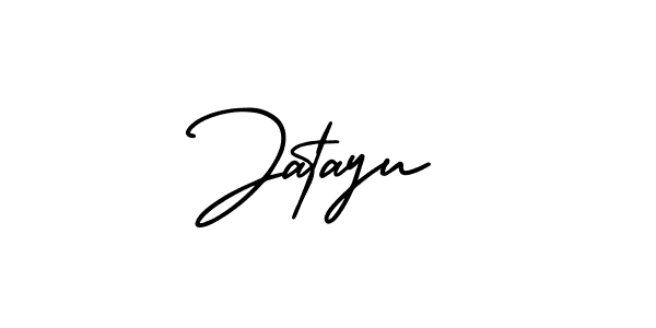 Create a beautiful signature design for name Jatayu. With this signature (AmerikaSignatureDemo-Regular) fonts, you can make a handwritten signature for free. Jatayu signature style 3 images and pictures png