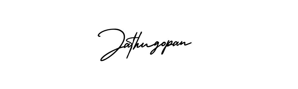 Also You can easily find your signature by using the search form. We will create Jathugopan name handwritten signature images for you free of cost using AmerikaSignatureDemo-Regular sign style. Jathugopan signature style 3 images and pictures png