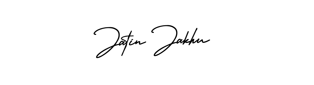 Create a beautiful signature design for name Jatin Jakhu. With this signature (AmerikaSignatureDemo-Regular) fonts, you can make a handwritten signature for free. Jatin Jakhu signature style 3 images and pictures png