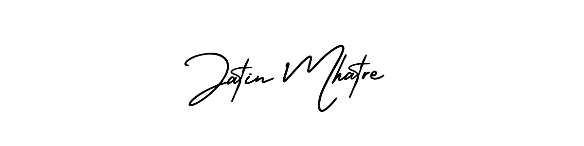 AmerikaSignatureDemo-Regular is a professional signature style that is perfect for those who want to add a touch of class to their signature. It is also a great choice for those who want to make their signature more unique. Get Jatin Mhatre name to fancy signature for free. Jatin Mhatre signature style 3 images and pictures png