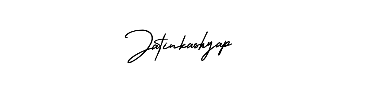 Make a beautiful signature design for name Jatinkashyap. With this signature (AmerikaSignatureDemo-Regular) style, you can create a handwritten signature for free. Jatinkashyap signature style 3 images and pictures png