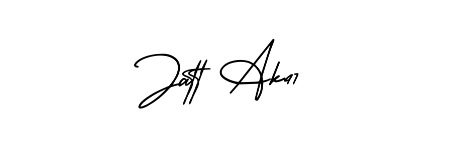 AmerikaSignatureDemo-Regular is a professional signature style that is perfect for those who want to add a touch of class to their signature. It is also a great choice for those who want to make their signature more unique. Get Jatt Ak47 name to fancy signature for free. Jatt Ak47 signature style 3 images and pictures png