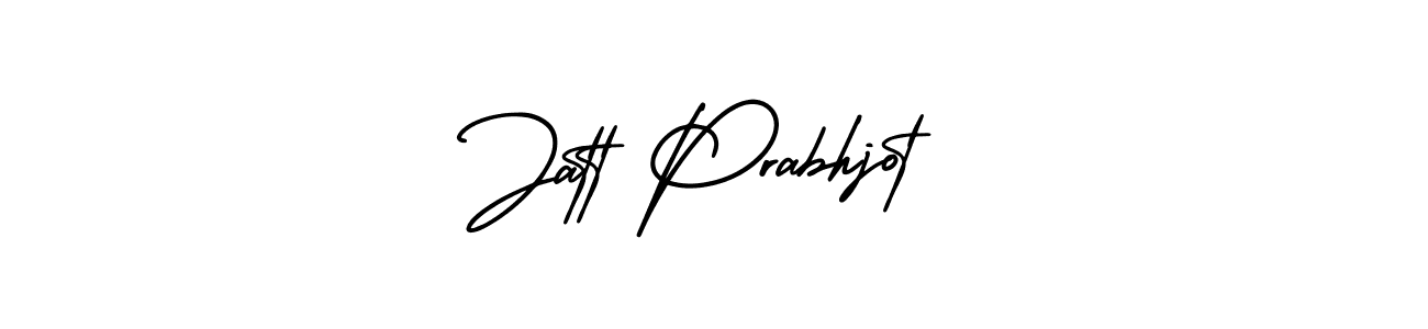 Jatt Prabhjot stylish signature style. Best Handwritten Sign (AmerikaSignatureDemo-Regular) for my name. Handwritten Signature Collection Ideas for my name Jatt Prabhjot. Jatt Prabhjot signature style 3 images and pictures png