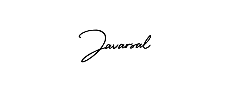 How to make Javarsal name signature. Use AmerikaSignatureDemo-Regular style for creating short signs online. This is the latest handwritten sign. Javarsal signature style 3 images and pictures png