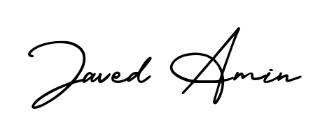 Achieve flawless digital penmanship with Javed Amin name in AmerikaSignatureDemo-Regular font. The perfect tool for creating online signatures. Javed Amin signature style 3 images and pictures png