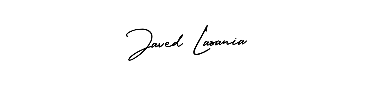 Create a beautiful signature design for name Javed Lasania. With this signature (AmerikaSignatureDemo-Regular) fonts, you can make a handwritten signature for free. Javed Lasania signature style 3 images and pictures png