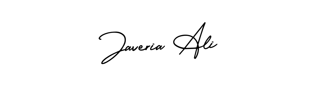 How to Draw Javeria Ali signature style? AmerikaSignatureDemo-Regular is a latest design signature styles for name Javeria Ali. Javeria Ali signature style 3 images and pictures png