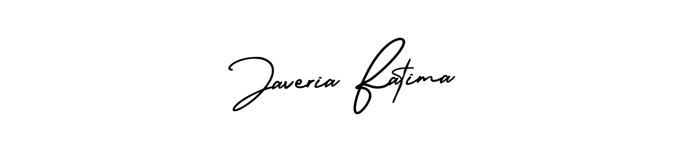 Make a short Javeria Fatima signature style. Manage your documents anywhere anytime using AmerikaSignatureDemo-Regular. Create and add eSignatures, submit forms, share and send files easily. Javeria Fatima signature style 3 images and pictures png