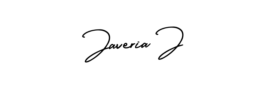 Similarly AmerikaSignatureDemo-Regular is the best handwritten signature design. Signature creator online .You can use it as an online autograph creator for name Javeria J. Javeria J signature style 3 images and pictures png