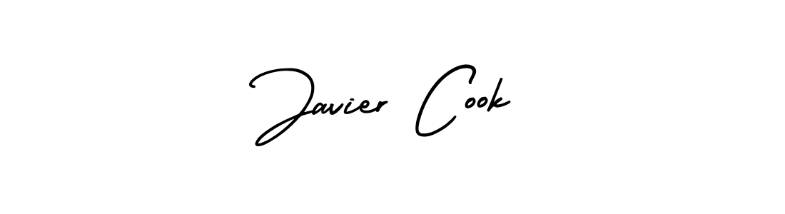 Create a beautiful signature design for name Javier Cook. With this signature (AmerikaSignatureDemo-Regular) fonts, you can make a handwritten signature for free. Javier Cook signature style 3 images and pictures png