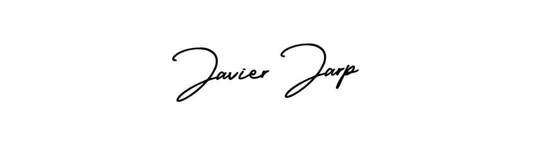 It looks lik you need a new signature style for name Javier Jarp. Design unique handwritten (AmerikaSignatureDemo-Regular) signature with our free signature maker in just a few clicks. Javier Jarp signature style 3 images and pictures png