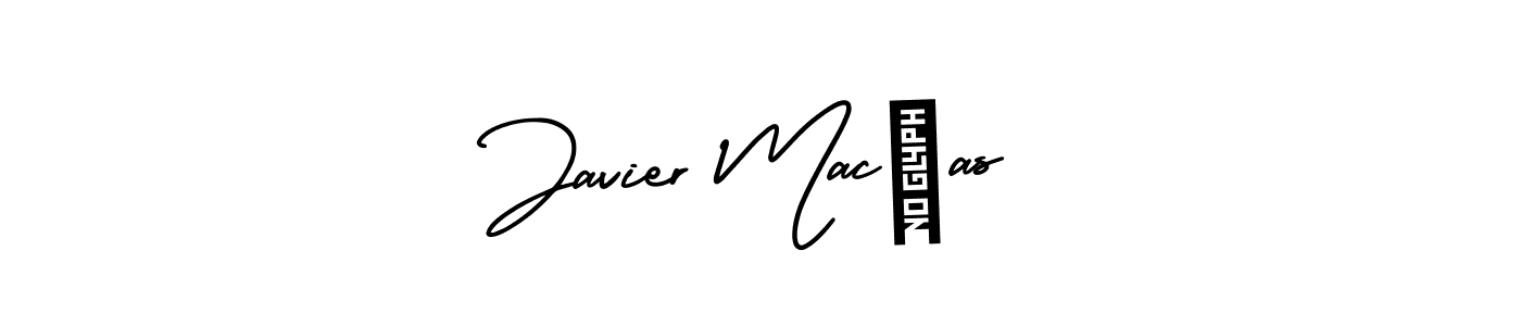 How to make Javier Macías name signature. Use AmerikaSignatureDemo-Regular style for creating short signs online. This is the latest handwritten sign. Javier Macías signature style 3 images and pictures png