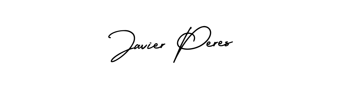 Use a signature maker to create a handwritten signature online. With this signature software, you can design (AmerikaSignatureDemo-Regular) your own signature for name Javier Peres. Javier Peres signature style 3 images and pictures png