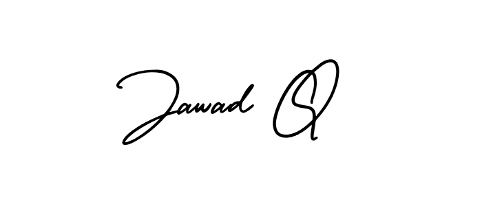 Best and Professional Signature Style for Jawad Q. AmerikaSignatureDemo-Regular Best Signature Style Collection. Jawad Q signature style 3 images and pictures png