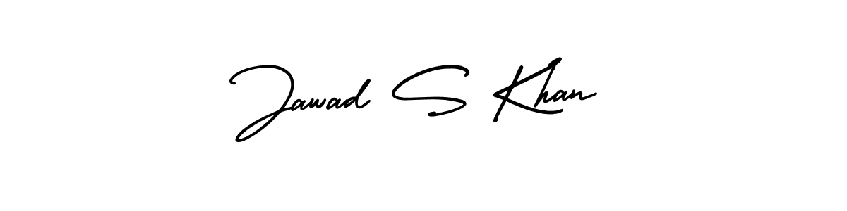 How to Draw Jawad S Khan signature style? AmerikaSignatureDemo-Regular is a latest design signature styles for name Jawad S Khan. Jawad S Khan signature style 3 images and pictures png