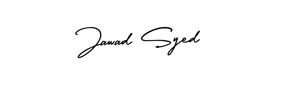 Design your own signature with our free online signature maker. With this signature software, you can create a handwritten (AmerikaSignatureDemo-Regular) signature for name Jawad Syed. Jawad Syed signature style 3 images and pictures png