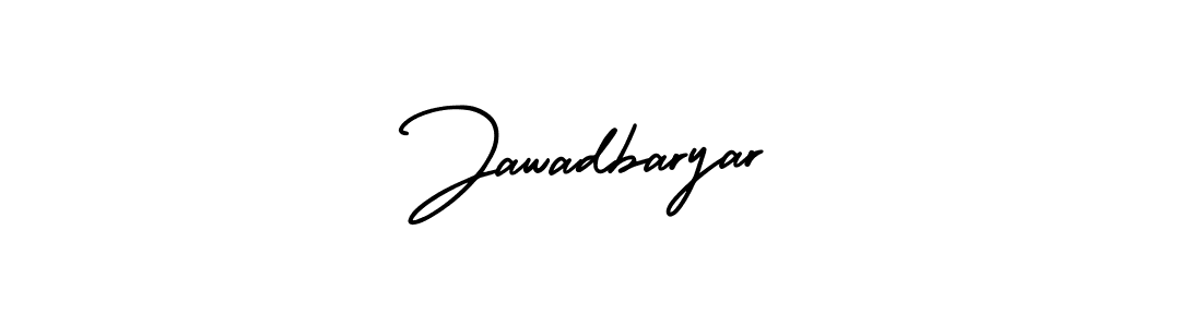 This is the best signature style for the Jawadbaryar name. Also you like these signature font (AmerikaSignatureDemo-Regular). Mix name signature. Jawadbaryar signature style 3 images and pictures png