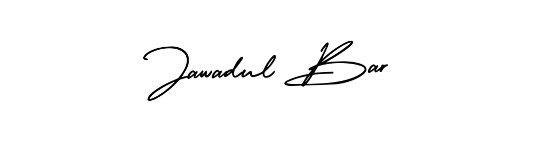 Jawadul Bar stylish signature style. Best Handwritten Sign (AmerikaSignatureDemo-Regular) for my name. Handwritten Signature Collection Ideas for my name Jawadul Bar. Jawadul Bar signature style 3 images and pictures png