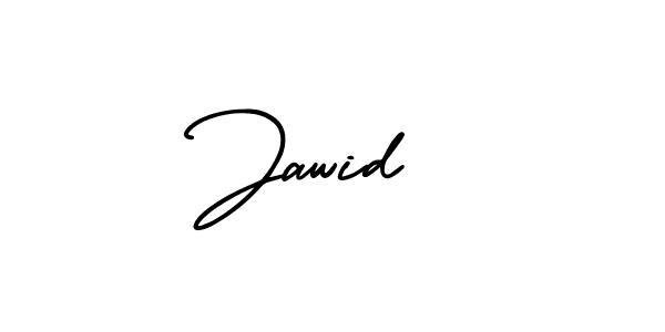 Jawid  stylish signature style. Best Handwritten Sign (AmerikaSignatureDemo-Regular) for my name. Handwritten Signature Collection Ideas for my name Jawid . Jawid  signature style 3 images and pictures png