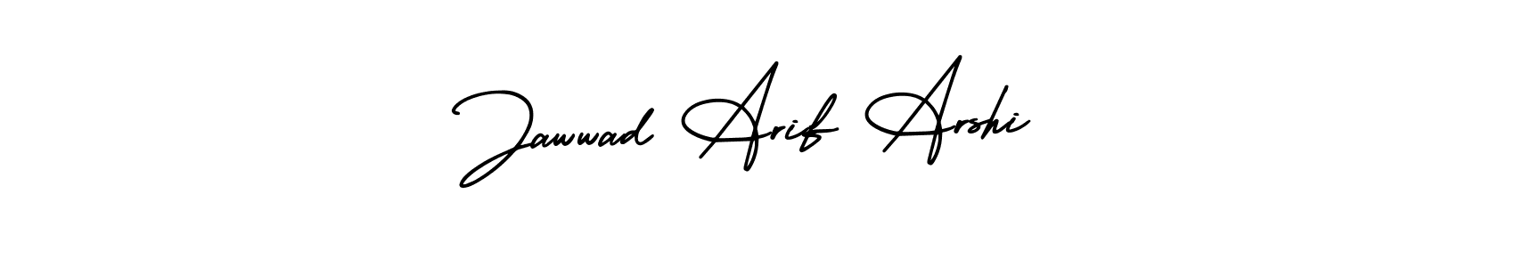 It looks lik you need a new signature style for name Jawwad Arif Arshi. Design unique handwritten (AmerikaSignatureDemo-Regular) signature with our free signature maker in just a few clicks. Jawwad Arif Arshi signature style 3 images and pictures png