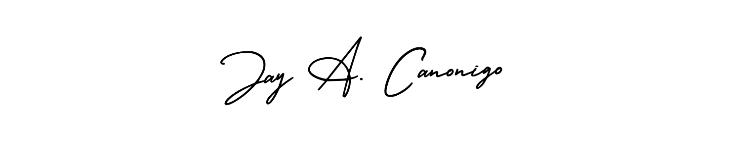Here are the top 10 professional signature styles for the name Jay A. Canonigo. These are the best autograph styles you can use for your name. Jay A. Canonigo signature style 3 images and pictures png
