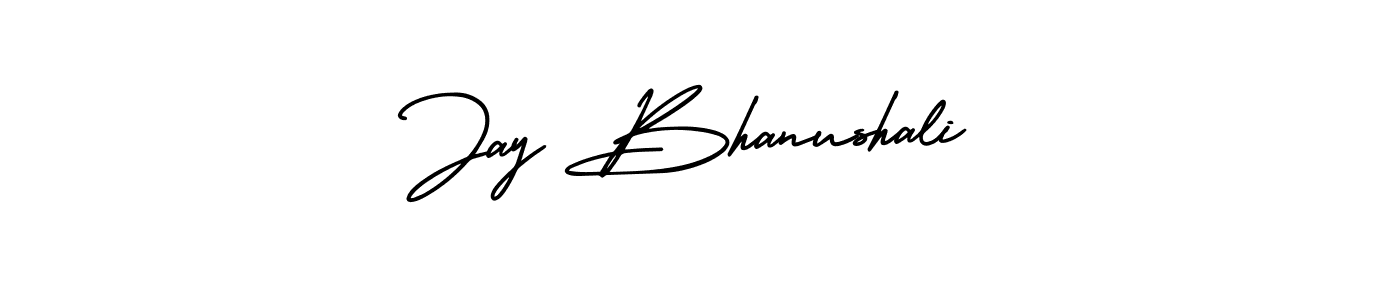 Similarly AmerikaSignatureDemo-Regular is the best handwritten signature design. Signature creator online .You can use it as an online autograph creator for name Jay Bhanushali. Jay Bhanushali signature style 3 images and pictures png