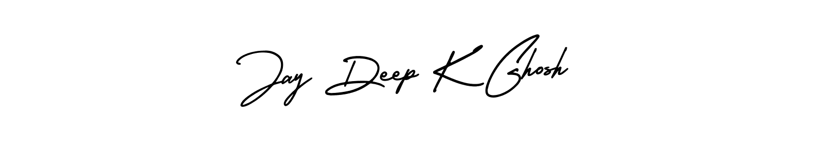 You should practise on your own different ways (AmerikaSignatureDemo-Regular) to write your name (Jay Deep K Ghosh) in signature. don't let someone else do it for you. Jay Deep K Ghosh signature style 3 images and pictures png