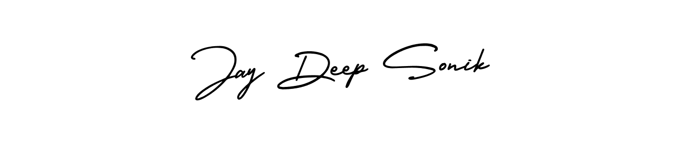 Here are the top 10 professional signature styles for the name Jay Deep Sonik. These are the best autograph styles you can use for your name. Jay Deep Sonik signature style 3 images and pictures png