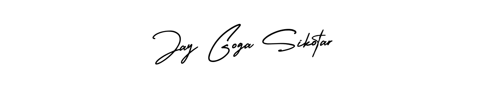 Check out images of Autograph of Jay Goga Sikotar name. Actor Jay Goga Sikotar Signature Style. AmerikaSignatureDemo-Regular is a professional sign style online. Jay Goga Sikotar signature style 3 images and pictures png
